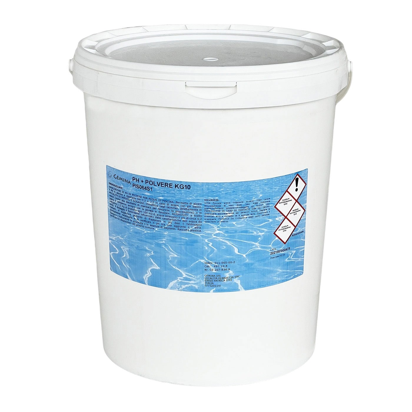 PH PLUS POLVERE PIS064S1-10, secchio 10 kg